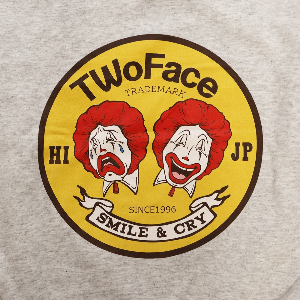 トゥーフェイス オリジナル フーディー