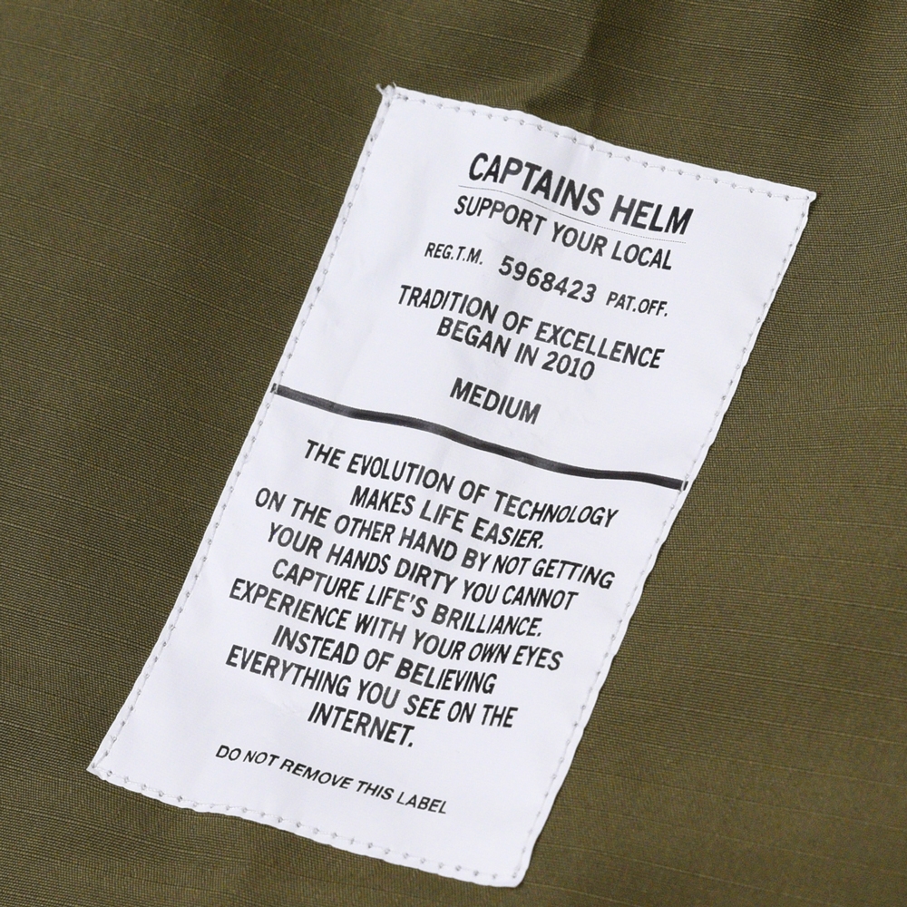 キャプテンズヘルム ミル シーカーズ ナイロン ジャケット