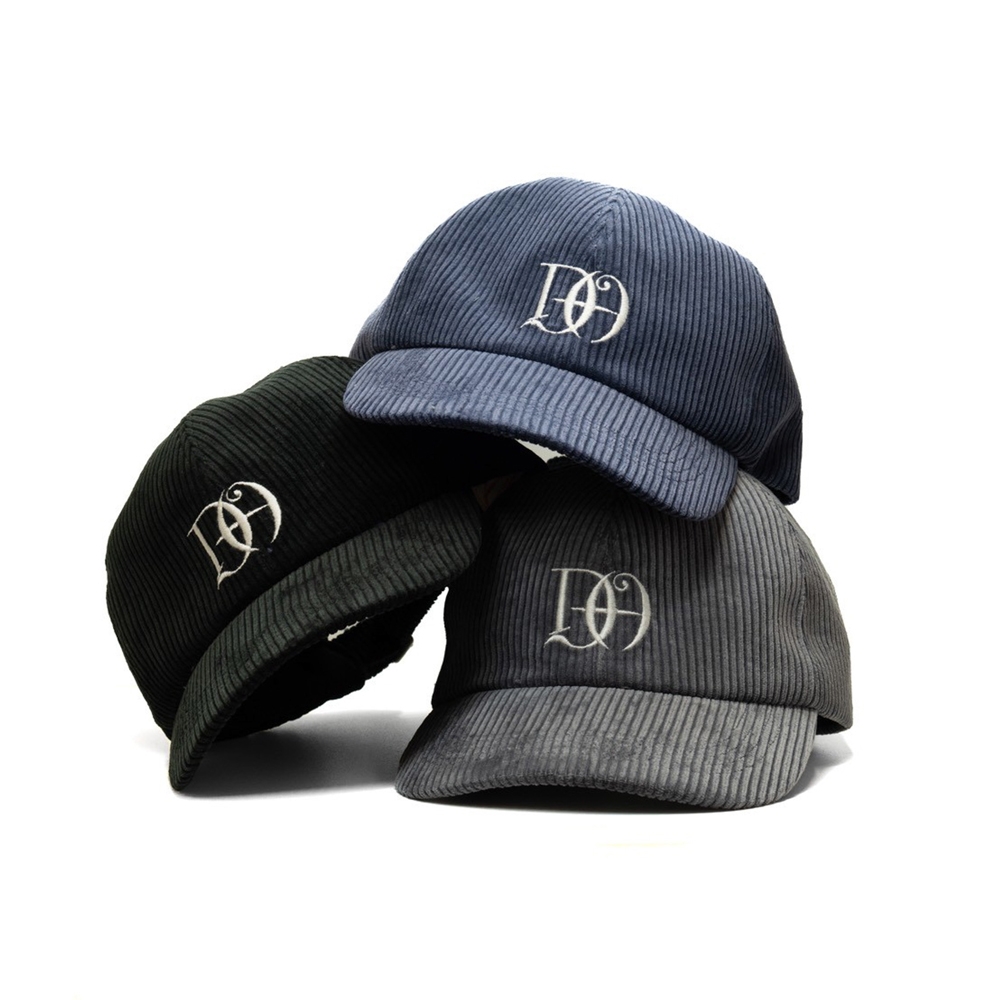 PRADA コーデュロイ ベースボールキャップ ブラック ブラック