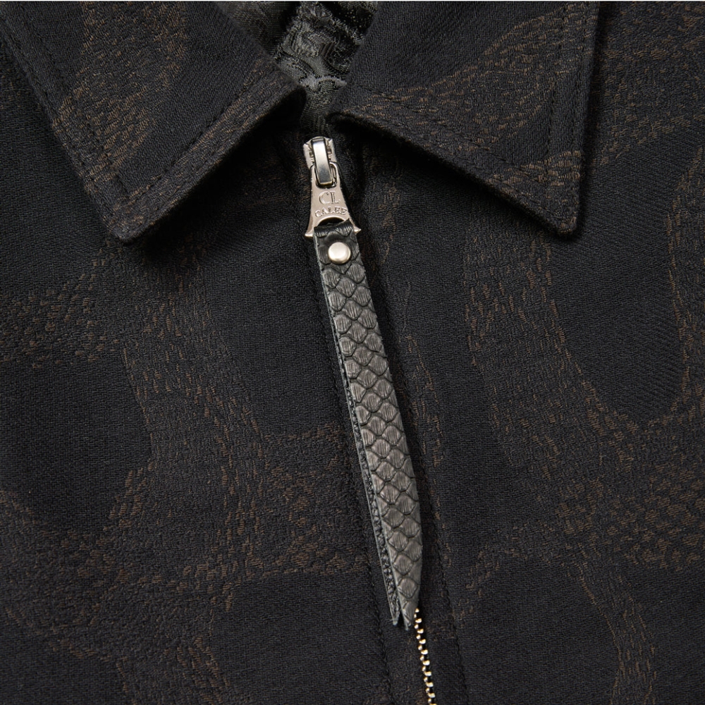 キャリー ジャガード スウィングトップ ＜スネーク パターン＞