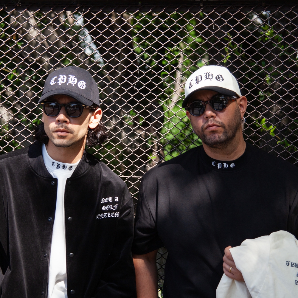 キャプテンズヘルム ゴルフ オールドイングリッシュ ロゴ 5パネル