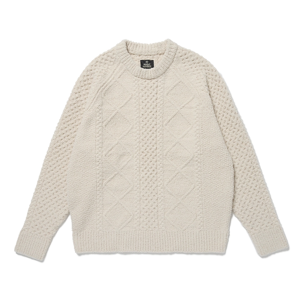 マジックナンバー シャギー ヤーン フィッシャー ニット
