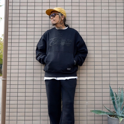 イーブルアクト ヘビー スウェット クルー