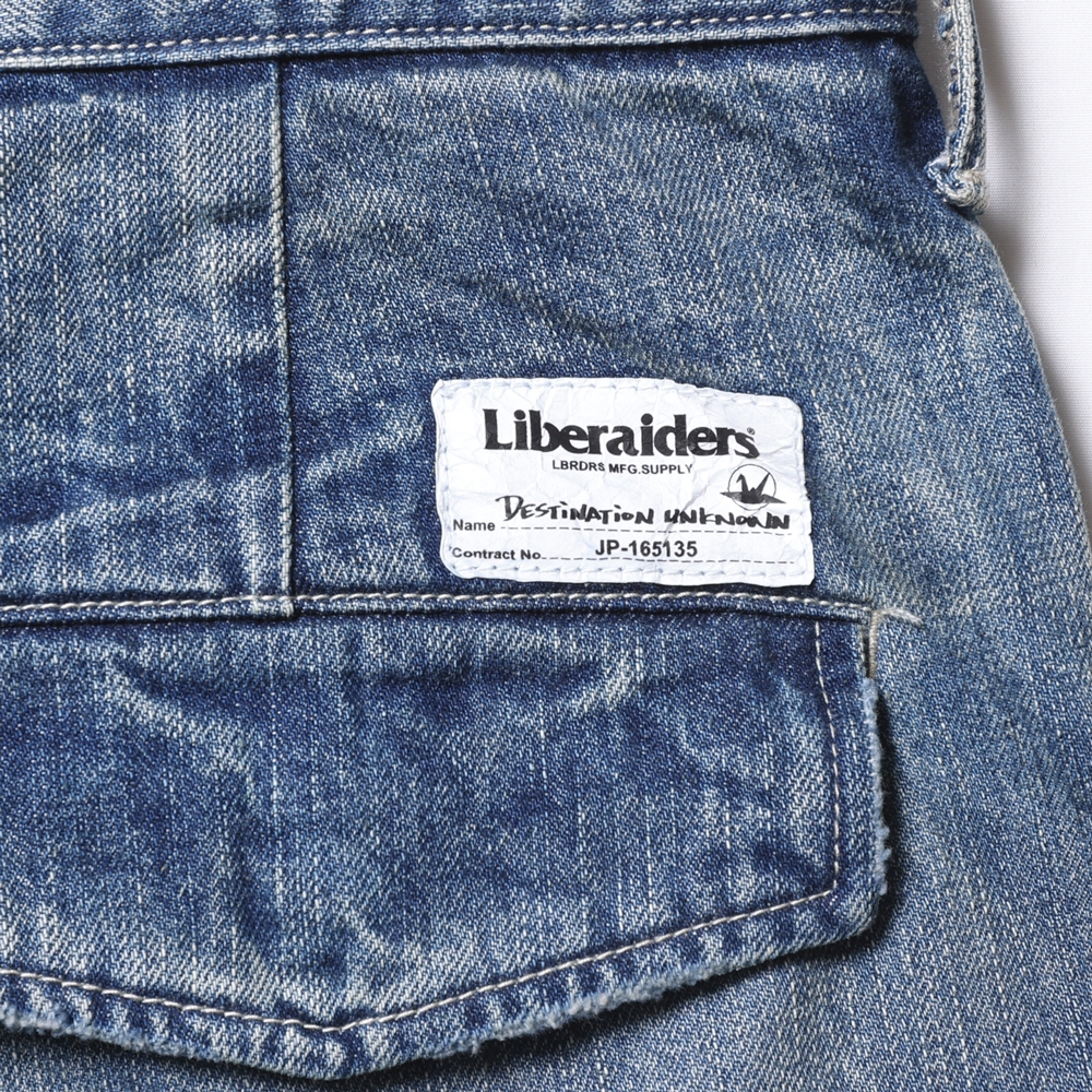 リベレイダース デニム カーゴ パンツ