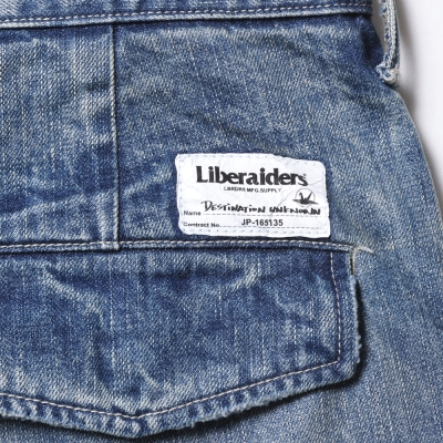 リベレイダース デニム カーゴ パンツ