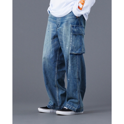 リベレイダース デニム カーゴ パンツ