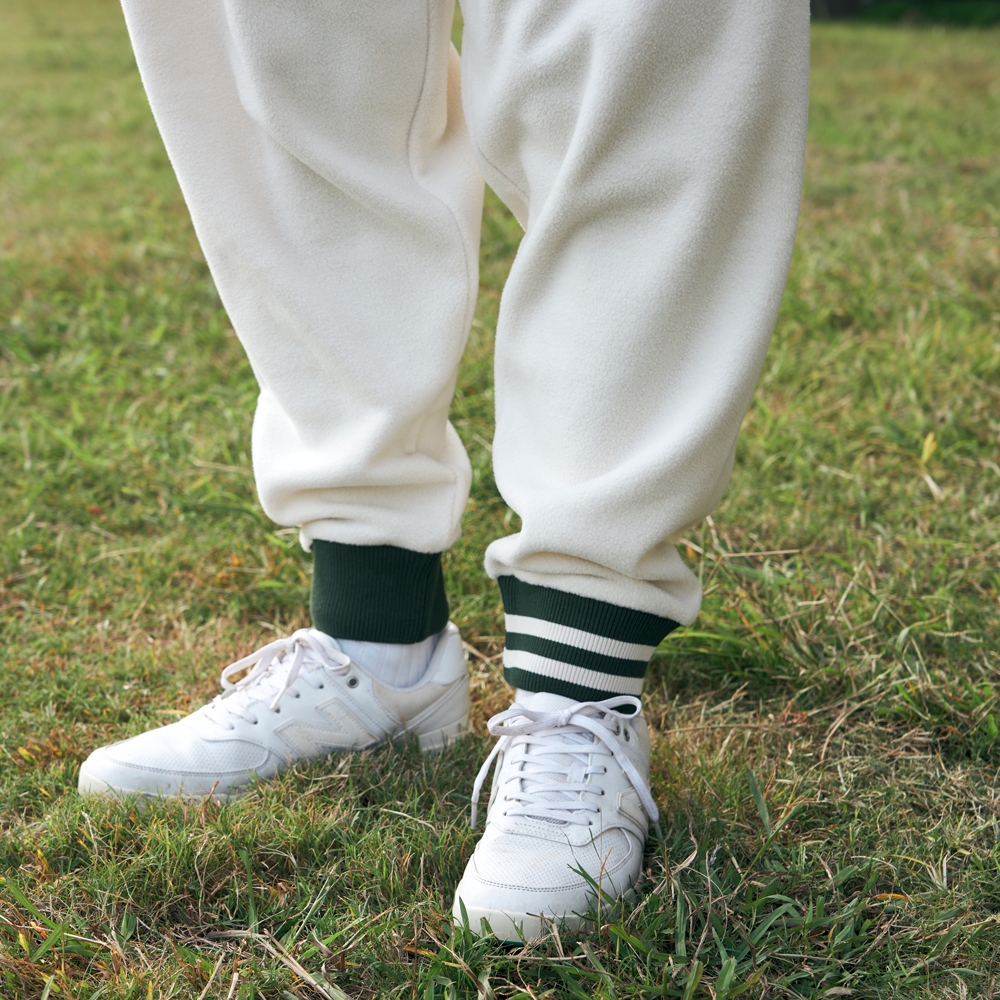 キャプテンズヘルム ゴルフ フラッグ ロゴ マイクロ フリース トラック パンツ