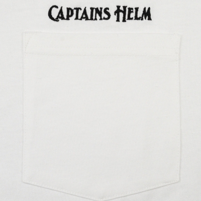 キャプテンズヘルム エンブロイダリーロゴ ロングスリーブ ポケット ティー