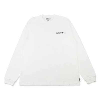 キャプテンズヘルム エンブロイダリーロゴ ロングスリーブ ポケット ティー