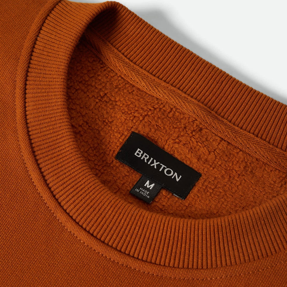 ブリクストン エンブロイダリー ヘヴィー ウェイト クルー