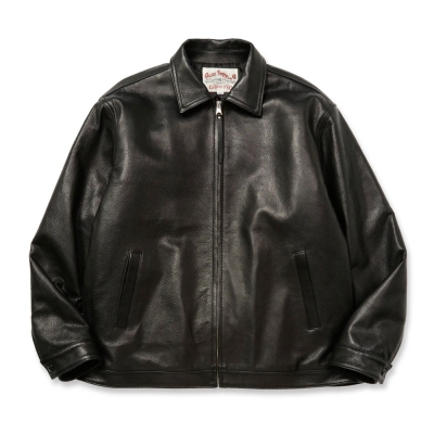 キャリー レザー スウィングトップ ＜ウィズ パイソン レザー