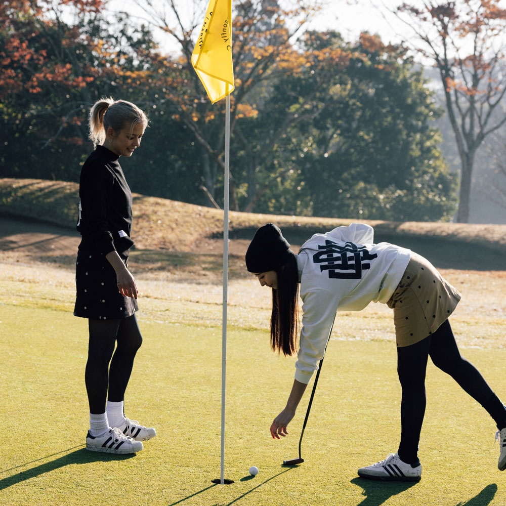キャプテンヘルムゴルフCph/Golf オーバーラップロゴ　モックネックTシャツ キャプテンズヘルム ゴルフ】Cph/Golf LOGO LS MOCK NECK TEE – GQ SHOP