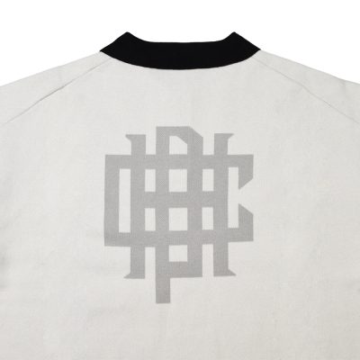 キャプテンズヘルム ゴルフ オーバーラップ ロゴ ニット ポロ