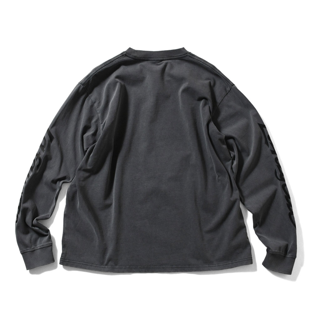 ラファイエット スリーブ ロゴ ウォッシュド ロングスリーブ ティー