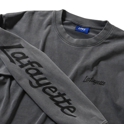 ラファイエット スリーブ ロゴ ウォッシュド ロングスリーブ ティー