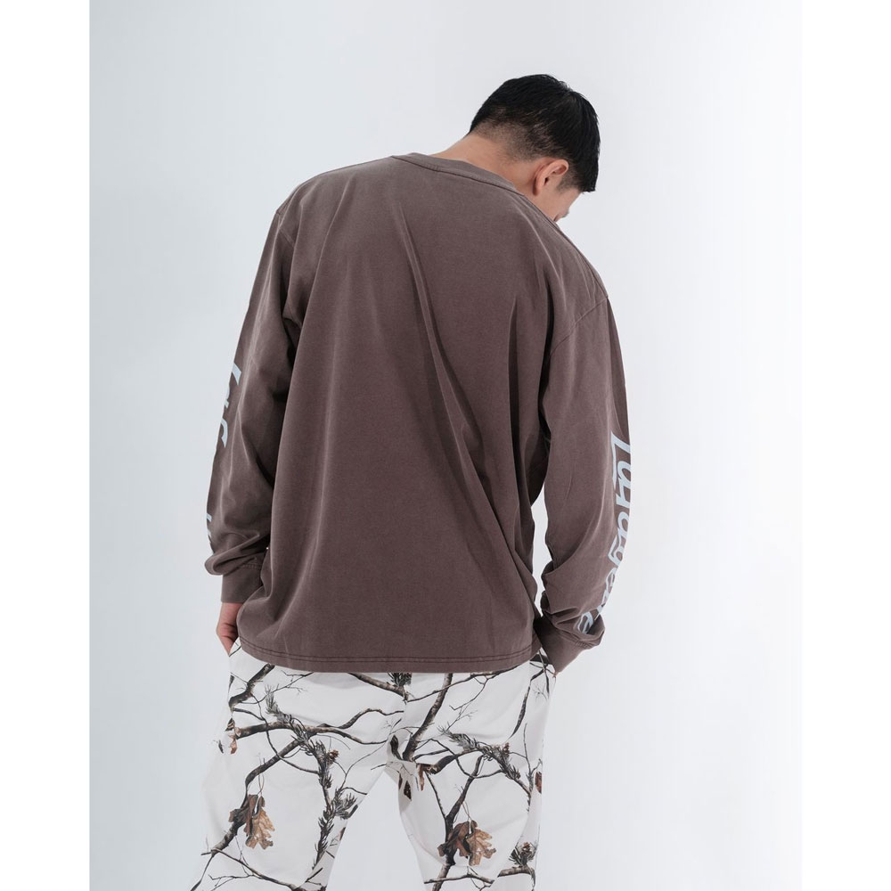 ラファイエット スリーブ ロゴ ウォッシュド ロングスリーブ ティー