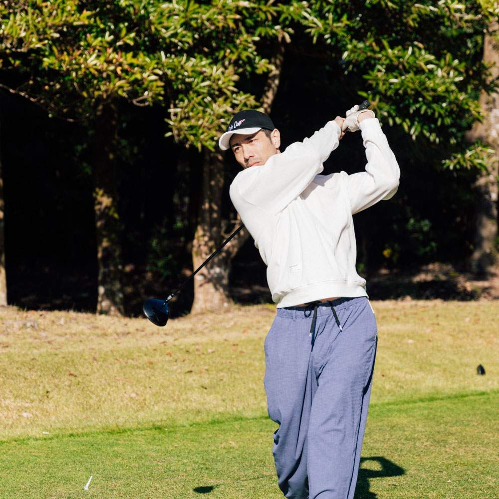 キャプテンズヘルム ゴルフ サーマル ロングスリーブ モックネク ティー