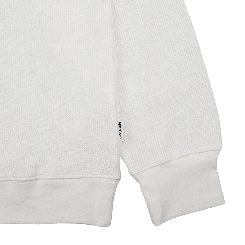 キャプテンズヘルム ゴルフ サーマル ロングスリーブ モックネク ティー