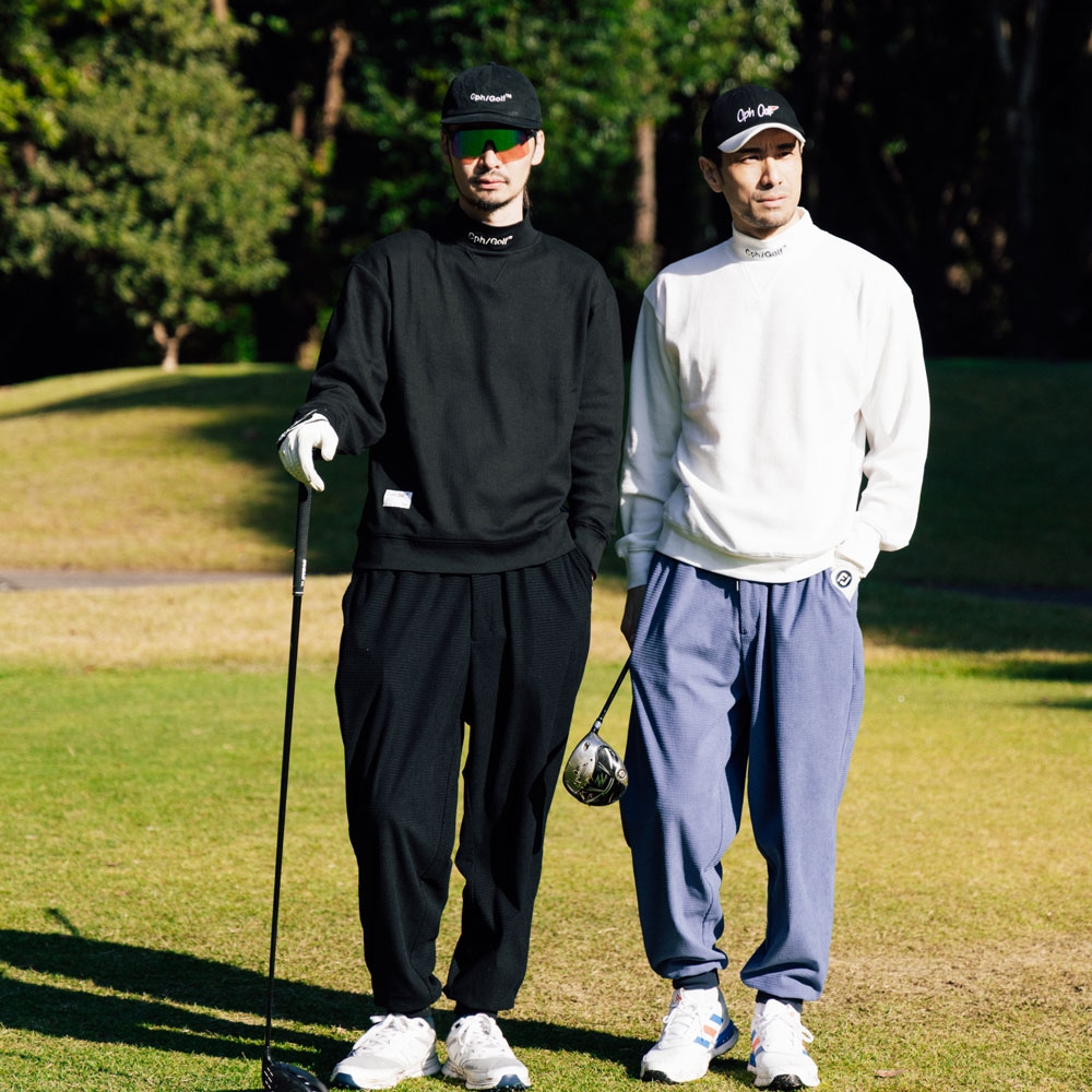 キャプテンズヘルム ゴルフ サーマル ロングスリーブ モックネク ティー