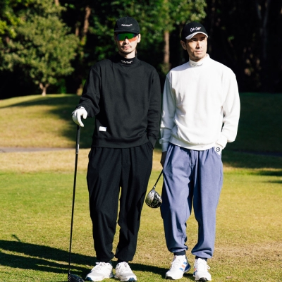 キャプテンズヘルム ゴルフ サーマル ロングスリーブ モックネク ティー