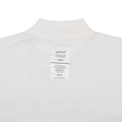 キャプテンズヘルム ゴルフ サーマル ロングスリーブ モックネク ティー