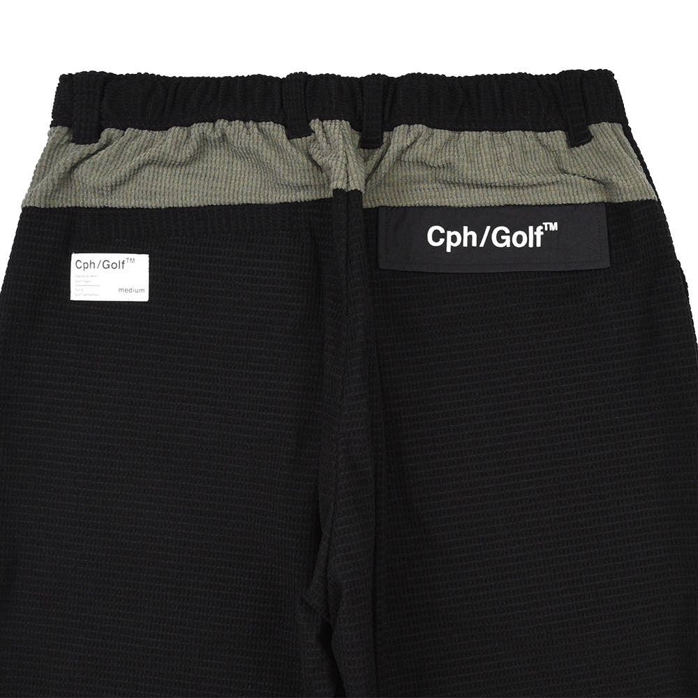 キャプテンズヘルム ゴルフ ワッフル コーデュロイ トラック パンツ