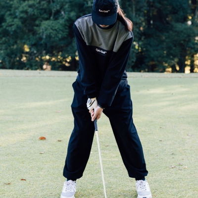 キャプテンズヘルム ゴルフ ワッフル コーデュロイ トラック パンツ