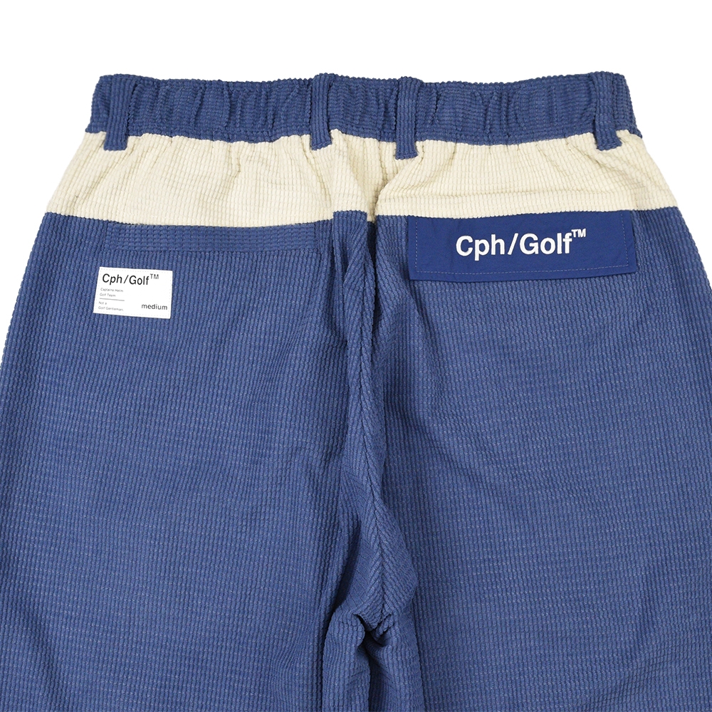 キャプテンズヘルム ゴルフ ワッフル コーデュロイ トラック パンツ