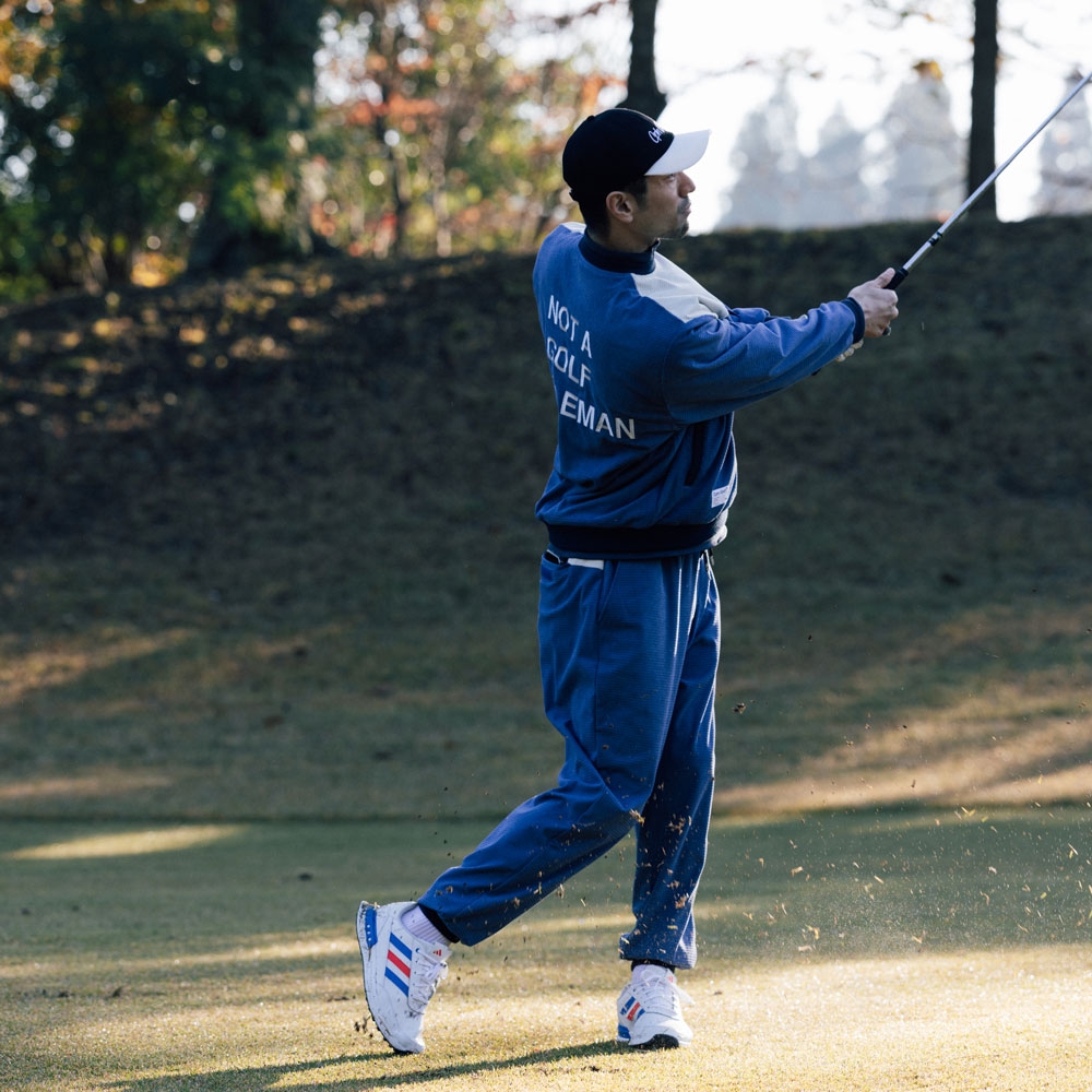 キャプテンズヘルム ゴルフ ワッフル コーデュロイ トラック パンツ