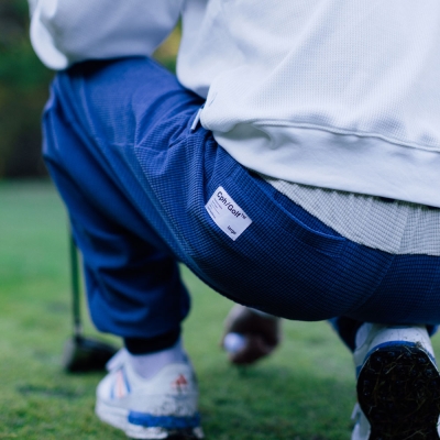 キャプテンズヘルム ゴルフ ワッフル コーデュロイ トラック パンツ