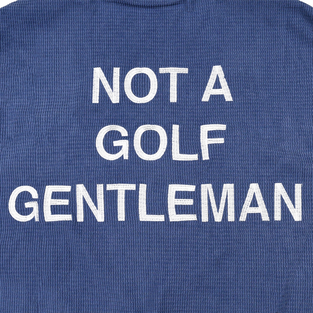 キャプテンズヘルム ゴルフ ワッフル コーデュロイ トラック プルオーバー