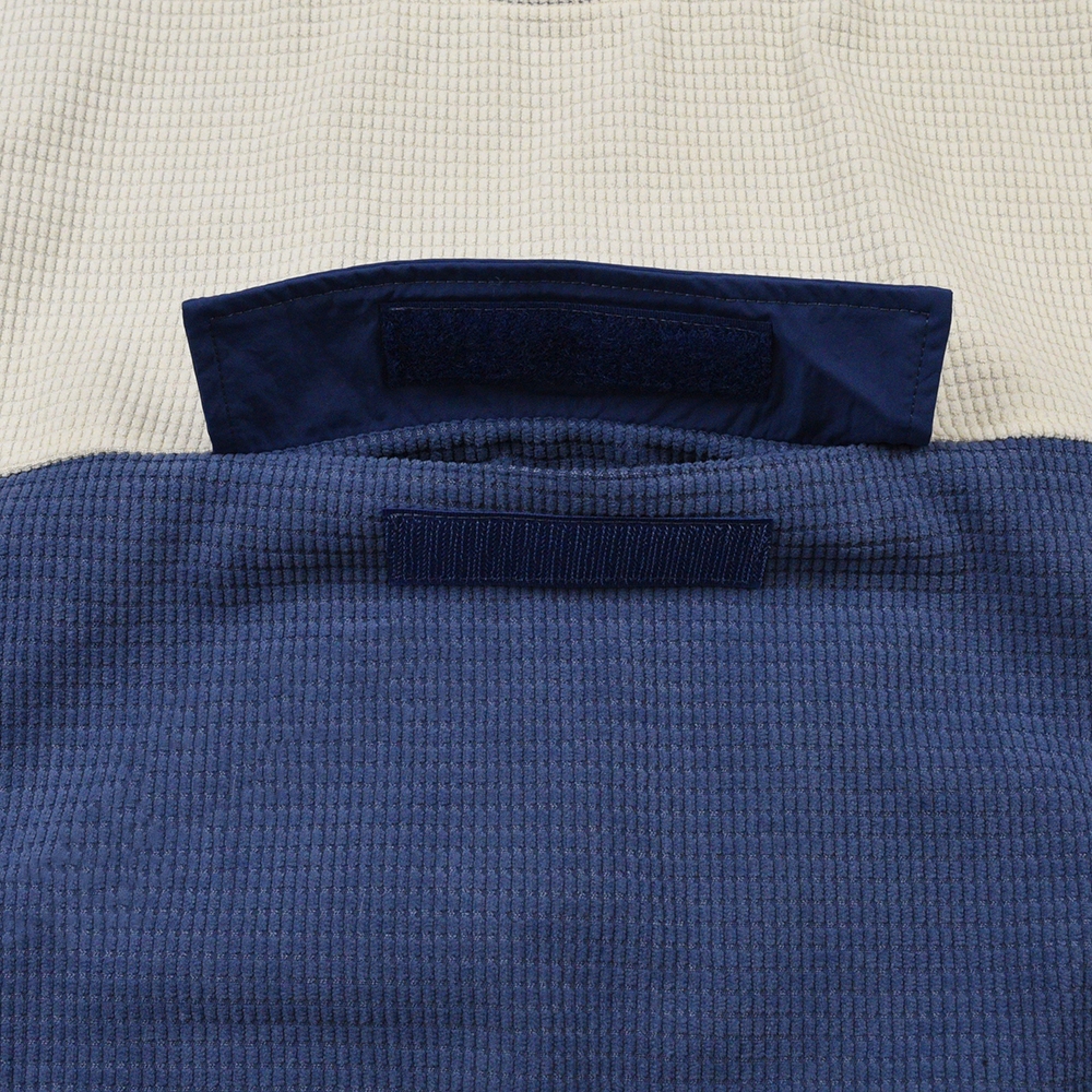 キャプテンズヘルム ゴルフ ワッフル コーデュロイ トラック プルオーバー