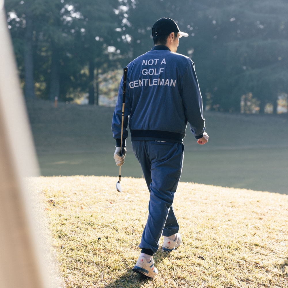 キャプテンズヘルム ゴルフ ワッフル コーデュロイ トラック プルオーバー