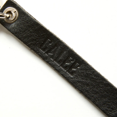 キャリー スタッズ レザー ショート キー リング