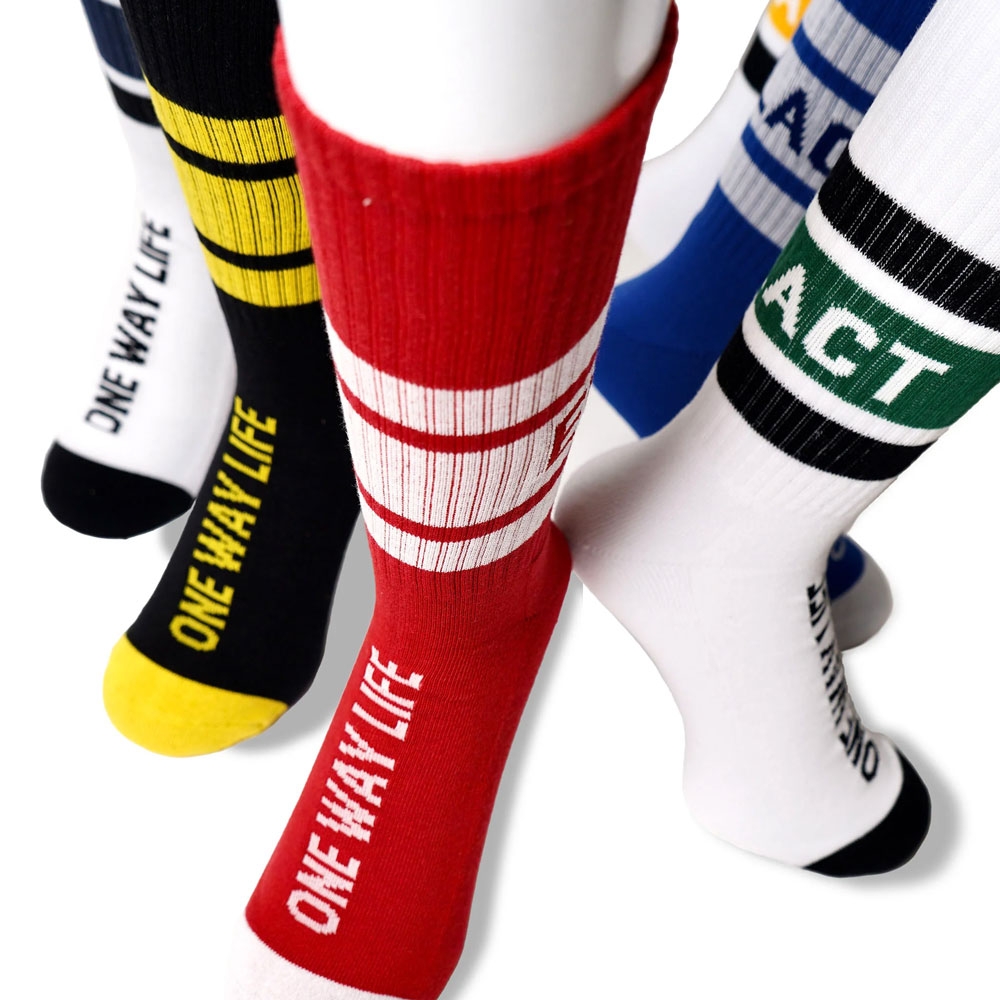 イーブルアクト ライン ソックス