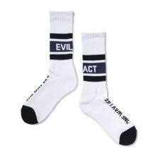 イーブルアクト ライン ソックス