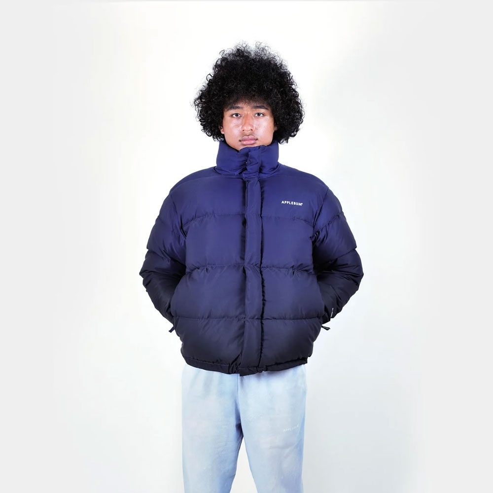 アップルバム グラデーション パフ ジャケット