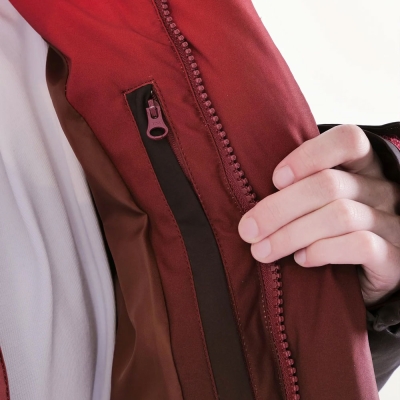 アップルバム グラデーション パフ ジャケット