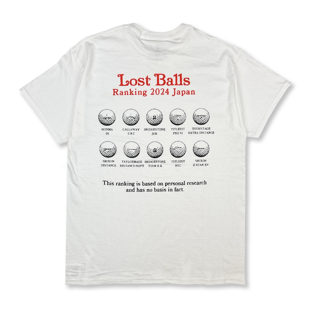 ロストボールズ ランキング  tシャツ