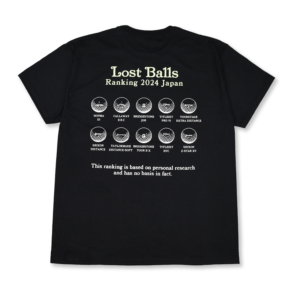 ロストボールズ ランキング  tシャツ