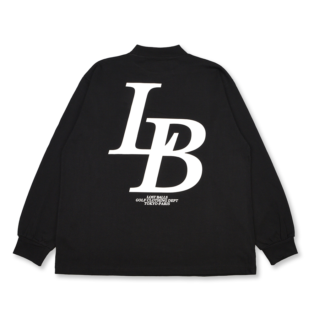 ロストボールズ  ロングスリーブ モック  tシャツ