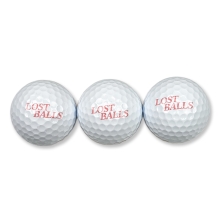 ロストボールズ  3P ゴルフ ボール