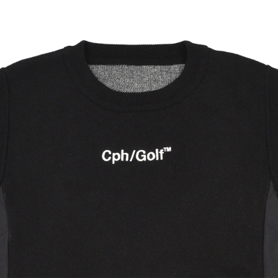 キャプテンズヘルム ゴルフ サイド キルティング ニット ベスト