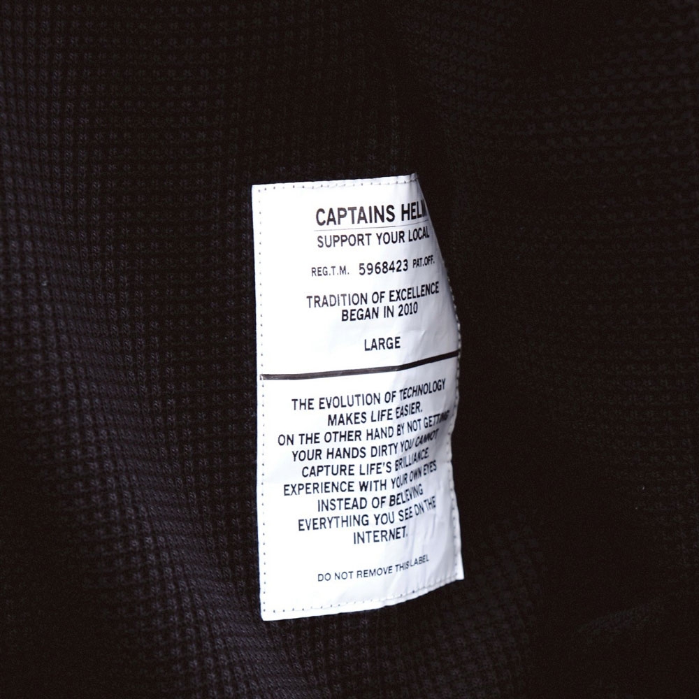 キャプテンズヘルム カット オフ サーマル ロングスリーブ ティー