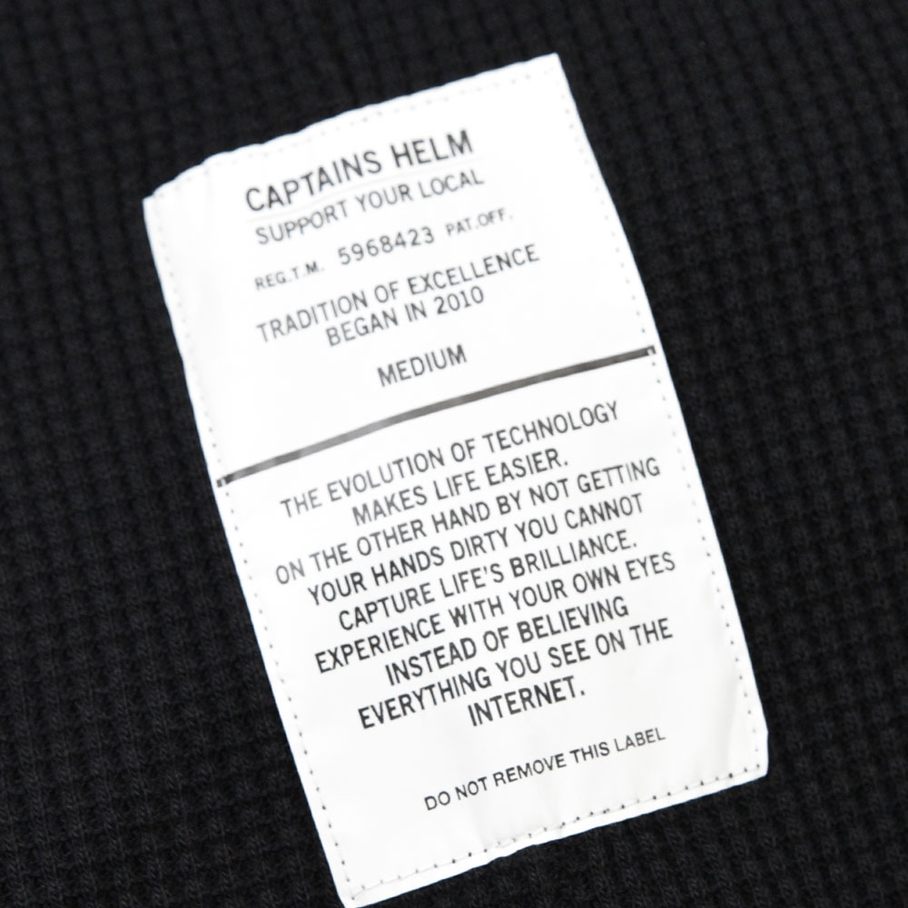 キャプテンズヘルム カット オフ サーマル ロングスリーブ ティー