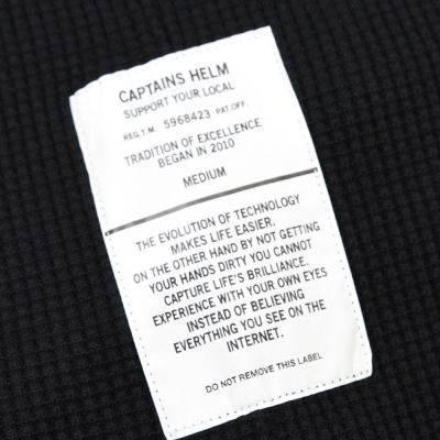 キャプテンズヘルム カット オフ サーマル ロングスリーブ ティー