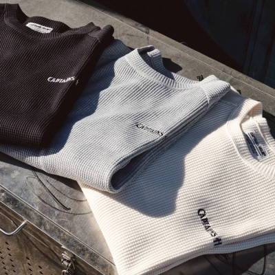 キャプテンズヘルム カット オフ サーマル ロングスリーブ ティー