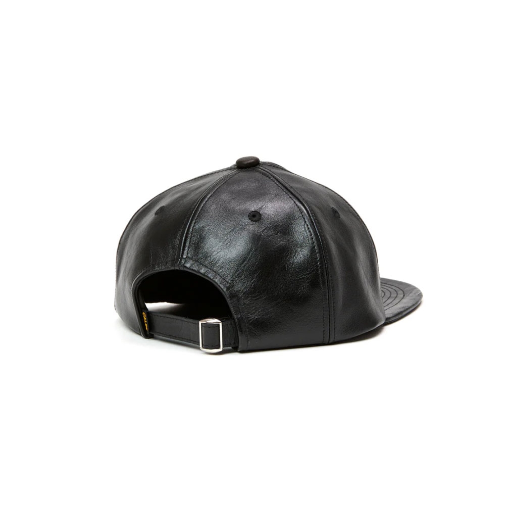 キャリー スタッズ レザー ソリッド キャップ