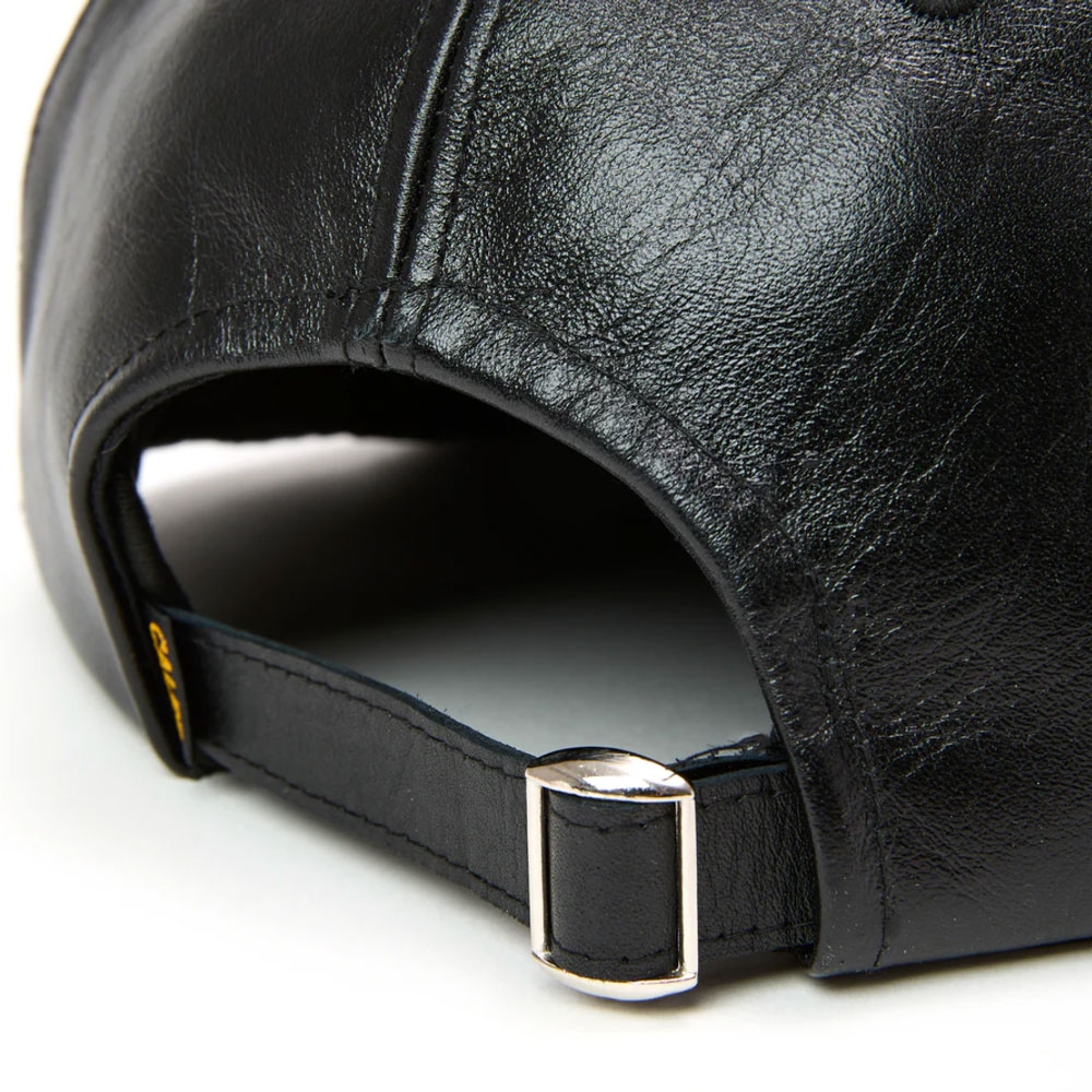 キャリー スタッズ レザー ソリッド キャップ