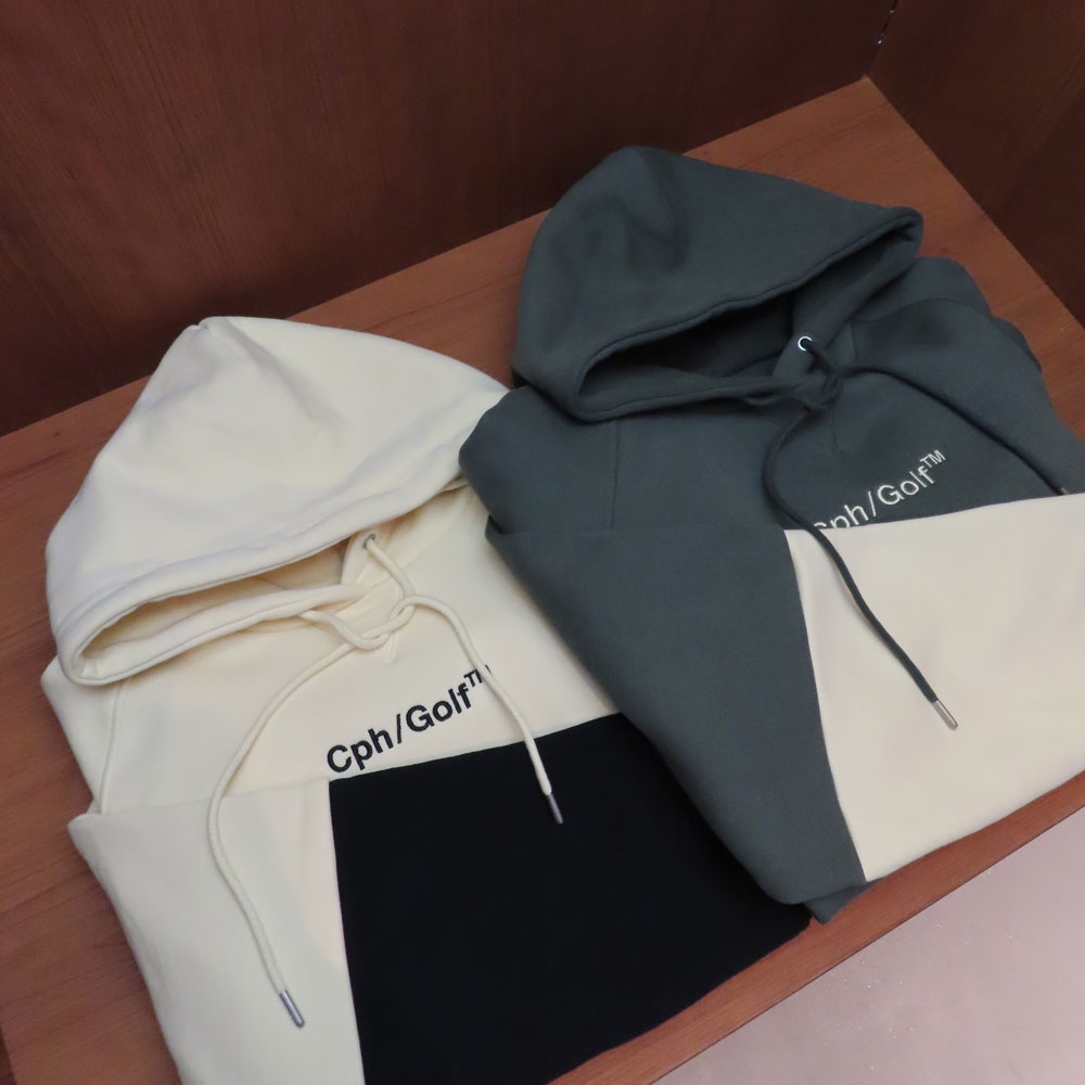 キャプテンズヘルム ゴルフ バイカラー スリーブ クラブ パーカー